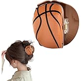 Basketball Hair Claw Clip for Women Sport Hair Clips for Girls Basketball Hairpins Basketball Sport Hair Barrettes for Women Hair Accessories Basketball Accessories Stuff Basketball Lovers Fans Gifts