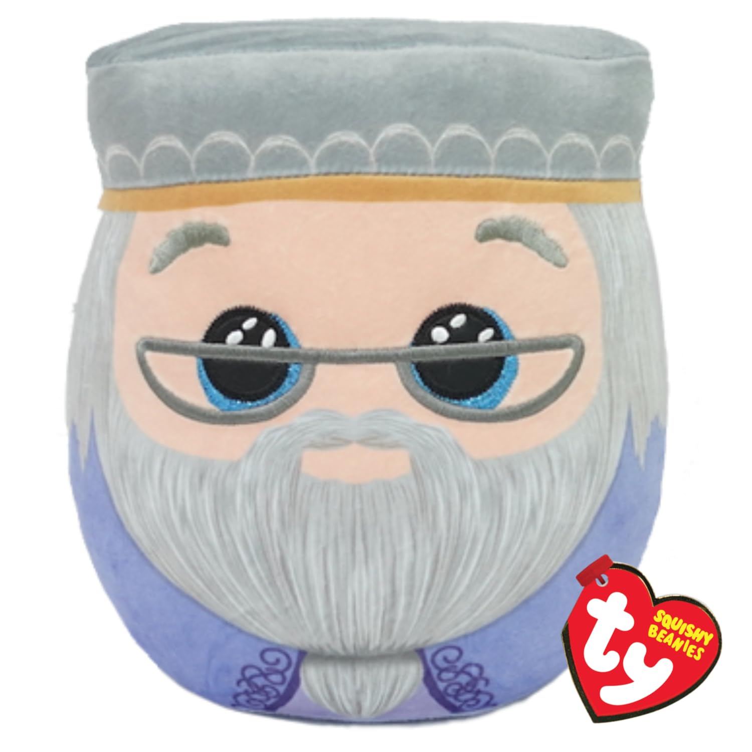 TY Dumbledore - Harry Potter 10" Squishy Beanie | Soft Plush Toy for Kids | Collectible Cuddly Teddy Baby Stuffed Plushies