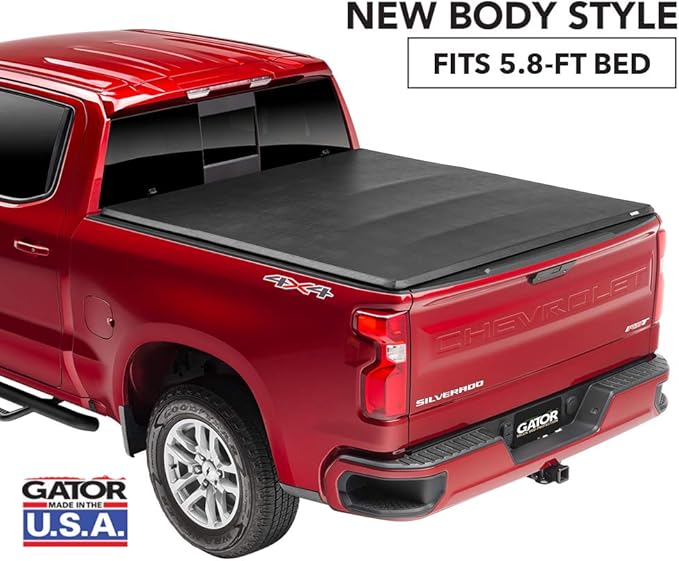 Gator ETX Soft TriFold Truck Bed Tonneau Cover 59115 fits Chevy