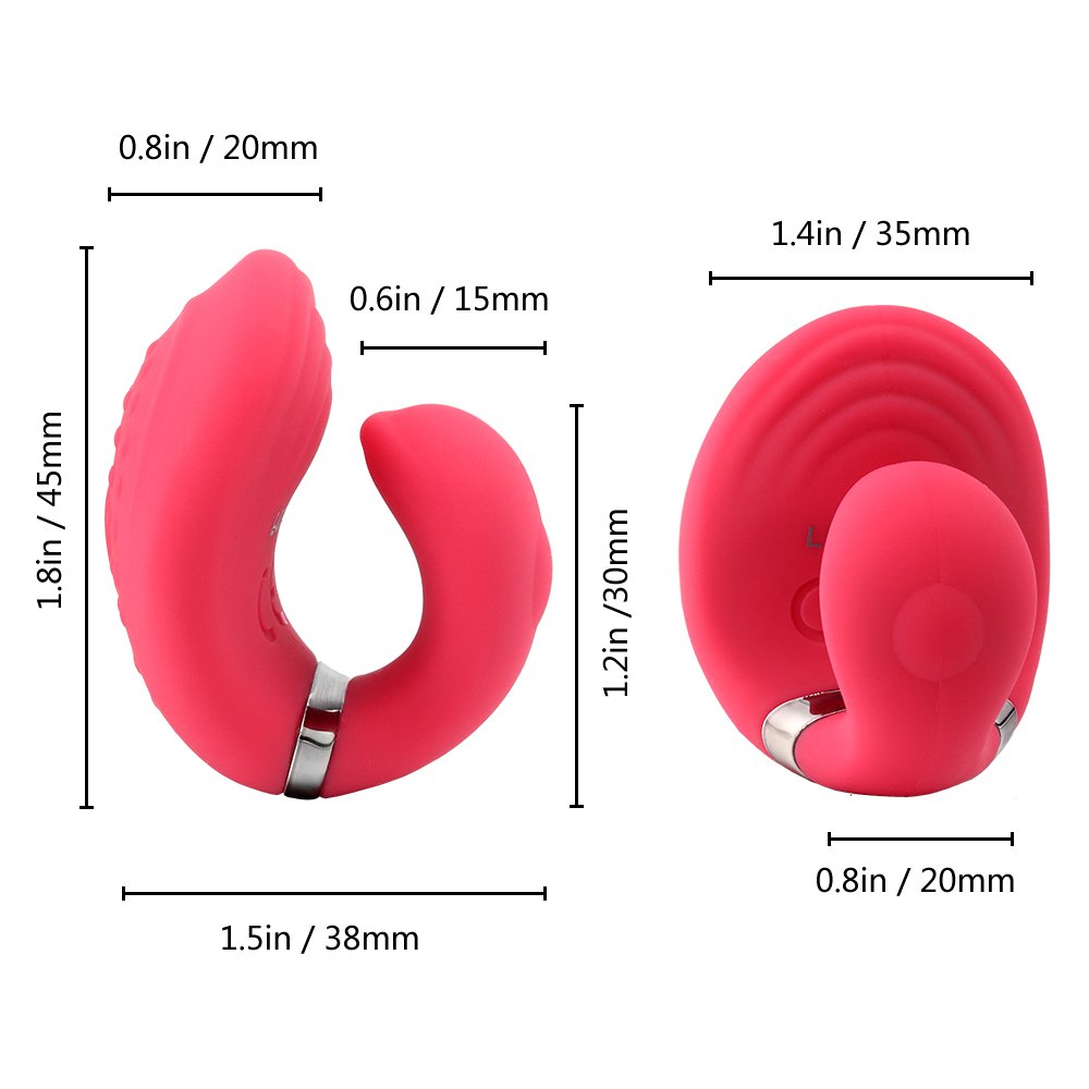 Mini finger vibrator 100% Waterproof ,Adult sex toys for women g spot bullet small vibrator with 10 x Multi-speed Vibrations