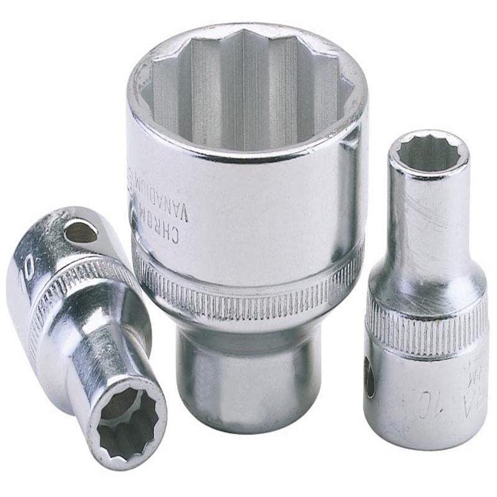 Draper 24682 1/2-inch Drive 23mm Bi-Hex Socket