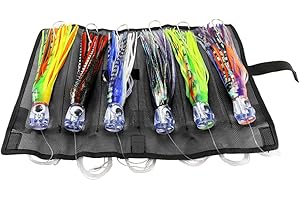 OCEAN CAT Saltwater Trolling Lure for Marlin Tuna Mahi Dolphin Durado Wahoo Trolling Lures Free Mesh Bag Offshore Big Game Lures