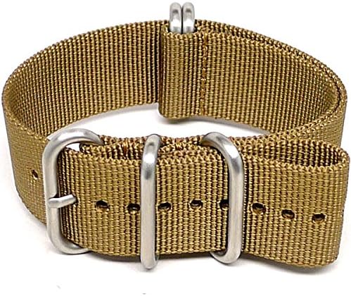 Da LucaBallistic Nylon Military Watch Strap (Matte Buckle) 18mm 20mm 22mm 24mm 26mm