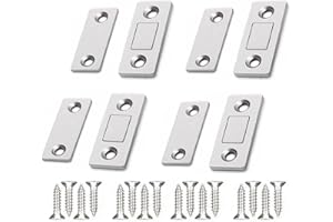 LOGUTIA 4pcs Cabinet Magnet Magnetic Door Catch Cabinet Magnetic Catch Door Magnet Magnetic Lock Monkey Magnets Cabinet Magnets for Drawer Closet Door Magnetic Touch