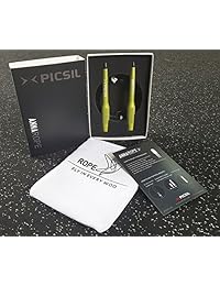 X PicSil PicSil Anna aluminio cuerda de saltar, cuerda de velocidad, doble holandés cuerda de saltar para saltos dobles, Cruz, boxeo, entrenamiento Fitness. Cuerda de uno de los mejores en el mundo. Jump más rápido con menos esfuerzo.