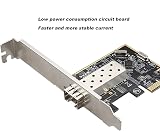 Oikabio 100Mbps PCIE X1 Fiber Optic Network Card SFP Adapter Desktop RT8106E view 5