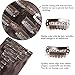 HEESAGA Clip in Hair Extensions Real Human Hair for Women Beauty 20 Inch 160 Grams/5.6 Ounce 10 Pieces with 22 Clips per Set (#2 Dark Brown)