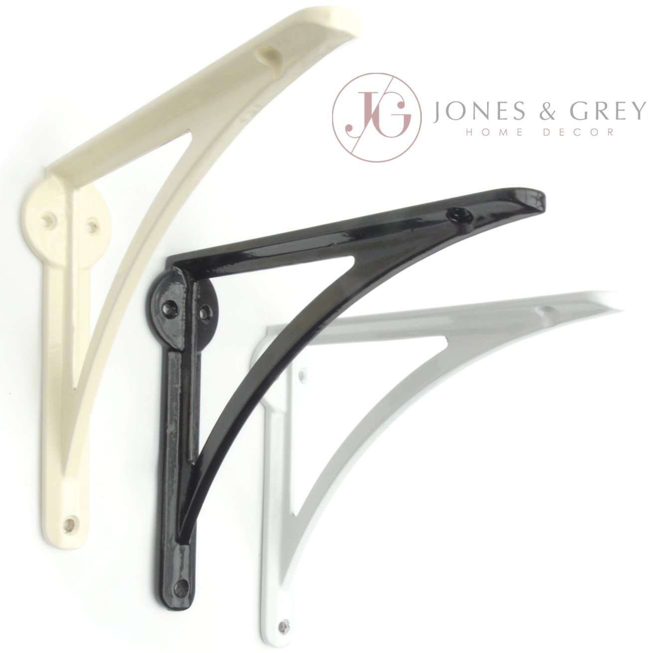 Racks, Shelves & Drawers Cream Jones & Grey 8x7 Antique Vintage