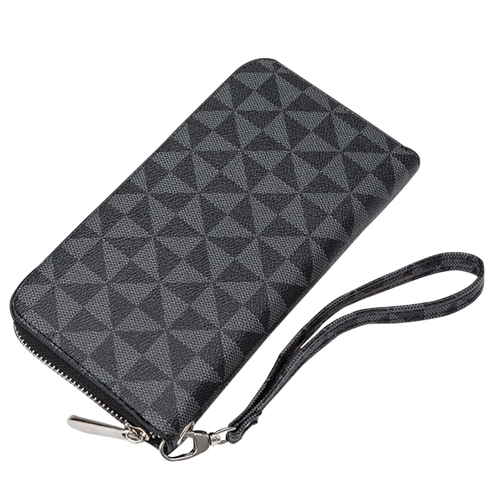 Photo 1 of Womens Credit Card Holder Wallet Credit Card Holder Genuine Leather Small Card Case for Women or Men Accordion Wallet with Zipper Credit Card Organizer Slim Credit Card Holder for Women