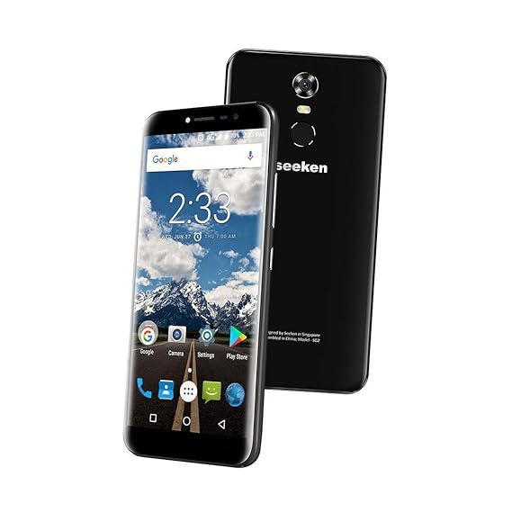 Seeken SG2 Mobile Smart Phone (Black, 2GB Ram, 16GB Internal Memory,13
