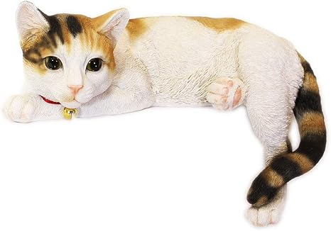 Amazon ファンシー Ca79 ｍ 三毛猫 ネコ 猫 置物 贈り物 母の日のプレゼント お返しインテリア ガーデニング ガーデンオーナメント 猫 好きな人への プレゼント 誕生日プレゼント 女性 人気 彼女 結婚記念日 転居 最適なプレゼント 置物 オブジェ オンライン通販