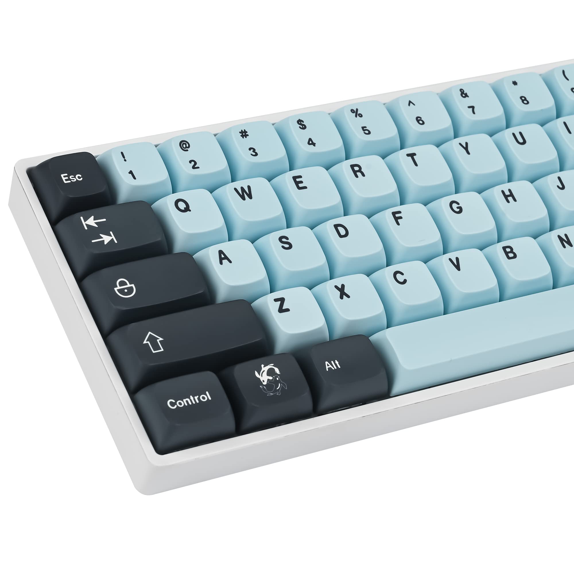 Mua Taeeiancd Keycaps 60 Percent 84 Keys Custom Gaming 60% Keycaps PBT ...