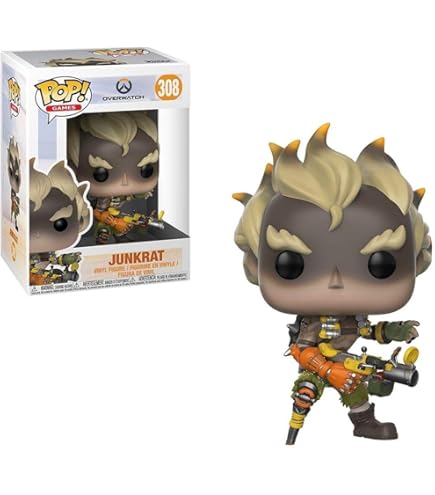 Amazon.com: Funko Pop! Games #383 Overwatch Junkrat Dr