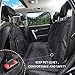 Honest Dog Car Seat Covers with Side Flap, Pet Backseat Cover for Cars, Trucks, and Suv's - Waterproof & Nonslip-Luxury(Quilted)
