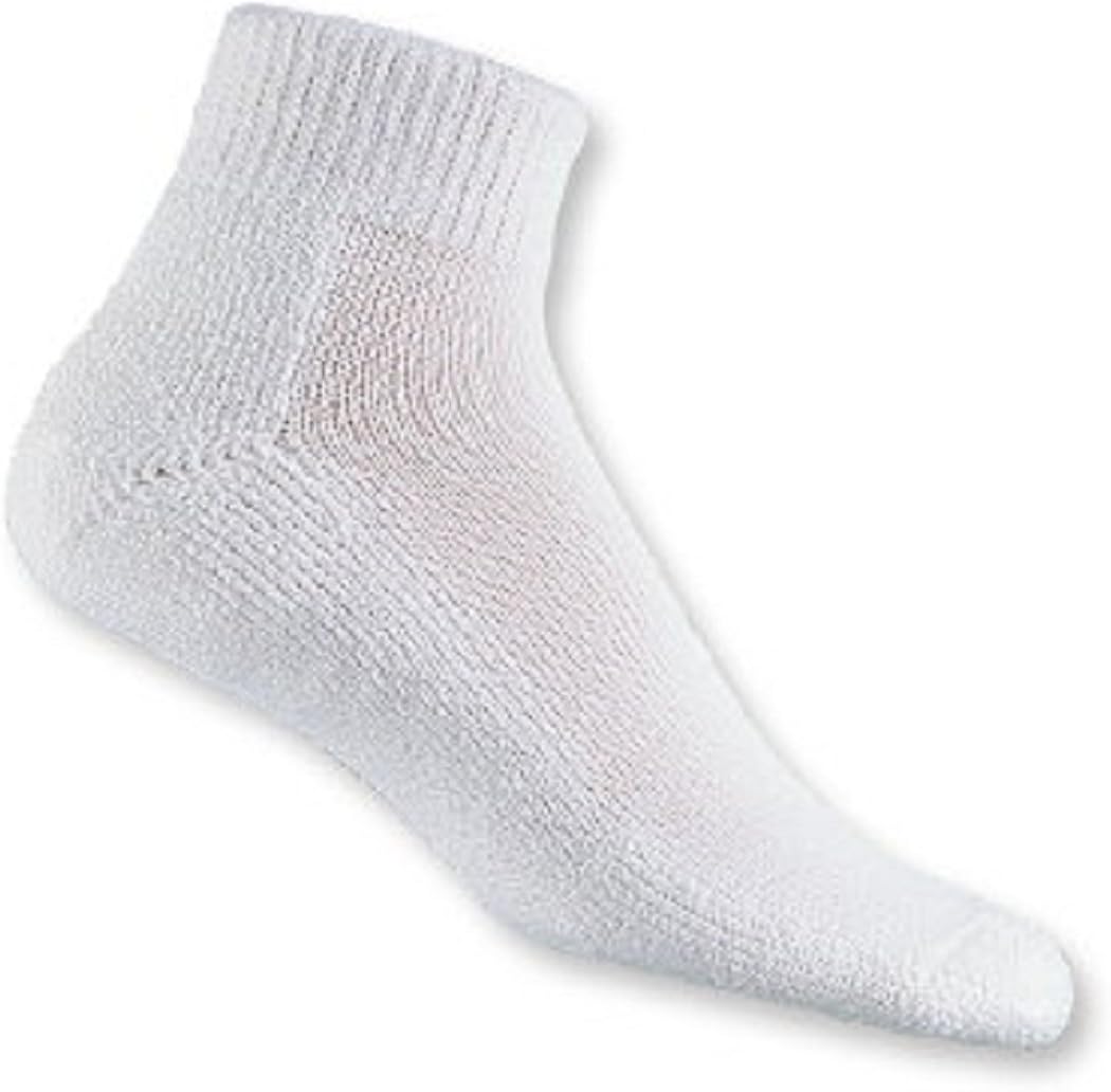 Thorlo Men's Golf Mini Crew Sock, White, 13 (Large) Amazon.ca