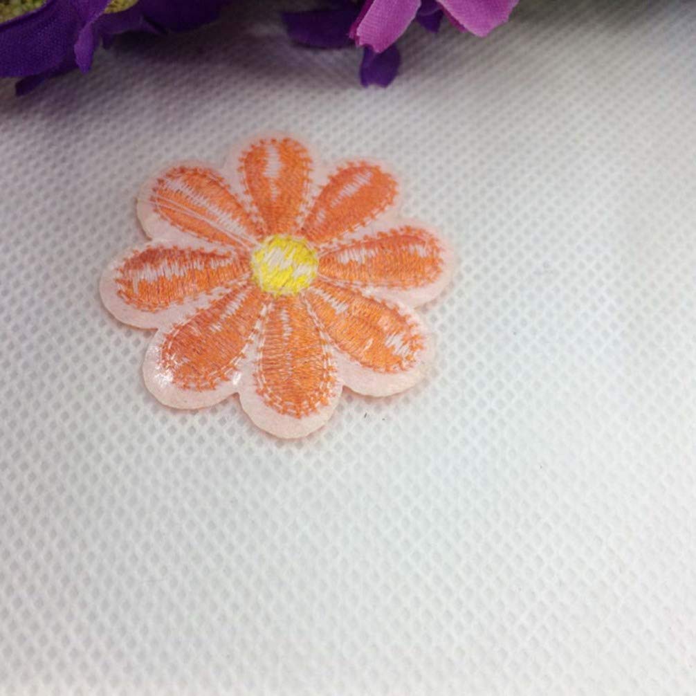 SUPVOX 26 piezas apliques bordados de flores margarita diy parches 
