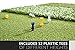 Rukket Tri-Turf Golf Hitting Grass Mat | Realistic Fairway & Rough | Portable Driving, Chipping, Training Aids | Backyard & Indoor Practice