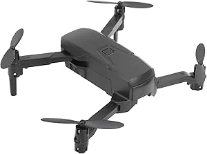 Junlucki Foldable Quadcopter, 2.4GHz WiFi FPV Quadcopter, Anti-Interference GPS Flying Drone Remote Control Quadcopter with One Key Return & Headless Mode Mini Drone for Kids/Adults/Beginners(#1)