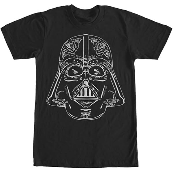 Camiseta Star Wars Glowing Vader Para Hombre - Diseño Con Darth Vader Brillante - Impreso En USA Con Tintas Ecológicas