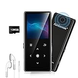 128GB MP3 Player with Bluetooth 5.2, AiMoonsa Music