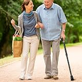 OOCOME Folding Walking Stick with Light 77-90cm Adjustable Non-Slip Base view 7