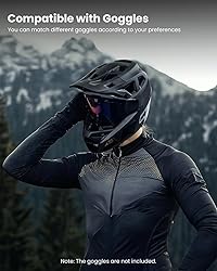 ILM Adult Mountain Bike Helmet Men & Women Full