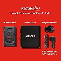 Escort Redline 360c Plug and Play Radar Detector