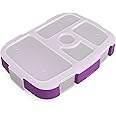 Bentgo Kids Tray with Transparent Cover (Purple)