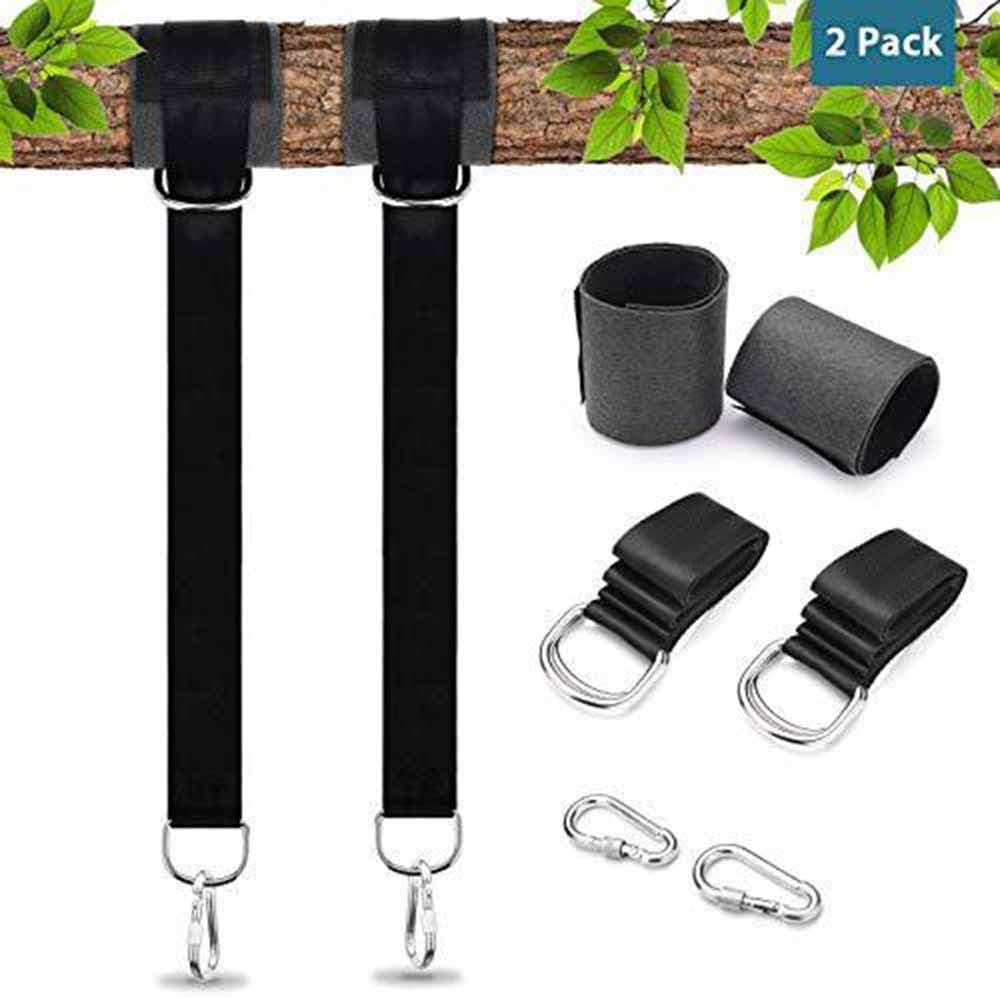 DXIA Swing Attachment Hammock, Tree Swing Straps Hanging Kit, 150cm