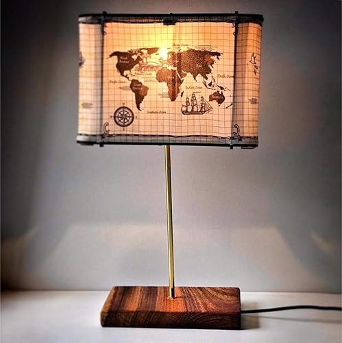 lampara mapamundi amazon com mx handmade