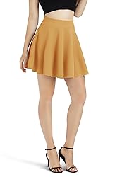 Urban CoCo Women's Basic Versatile Stretchy Flared
