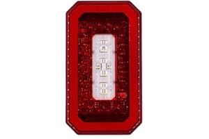 Knapheide 12256491, Replacement LED Surface Mount Light With Integrated S/T/T, B/U & Strobe