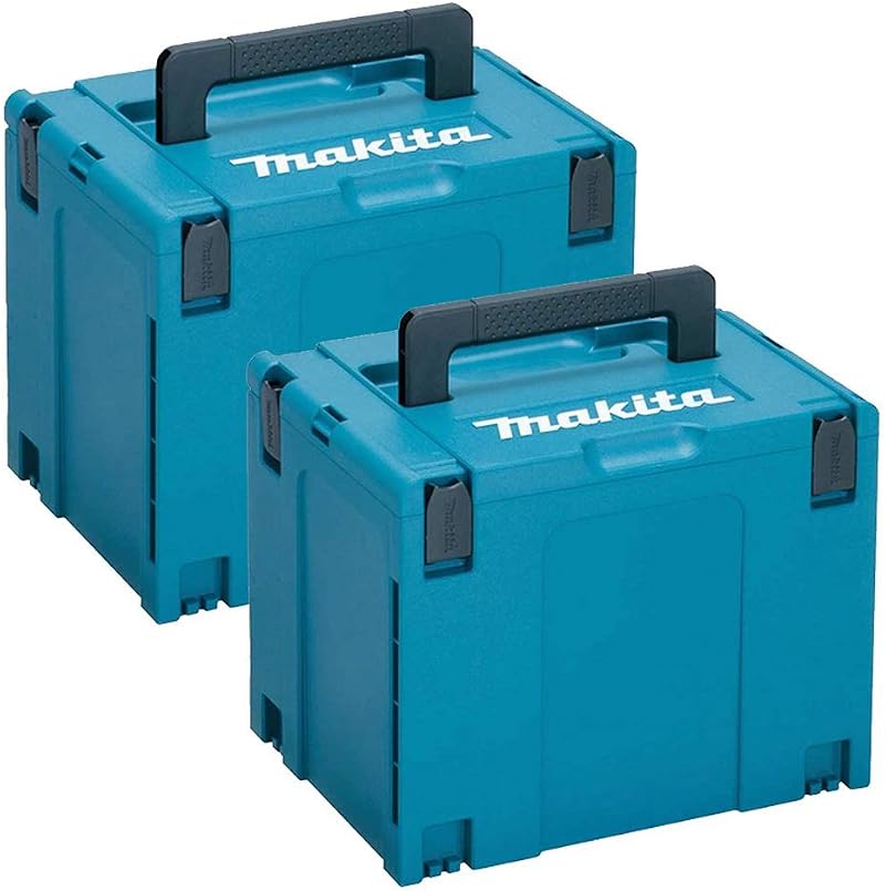 Makita Twin Pack MakPac Type 4 Stacking Connector Case 396x296x315mm 2 Cases