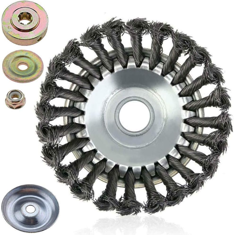 garden weed brush lawn mower