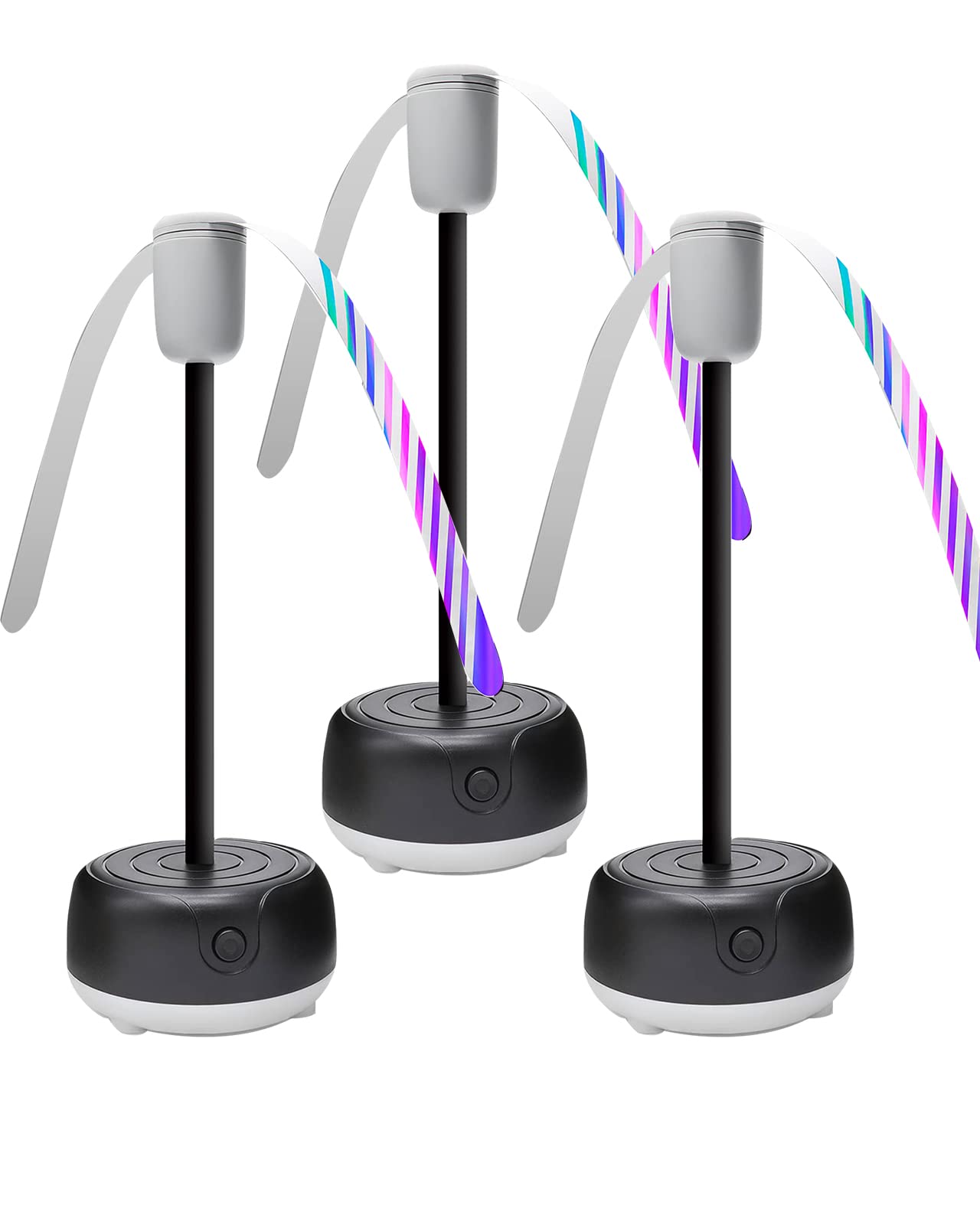 Photo 1 of WFFOIFL Fly Fans for Tables, Adjustable Angle Battery-Powered Bug Fan, Purely Physical Fly Fan, Portable Table Fans for Flies?3pack?