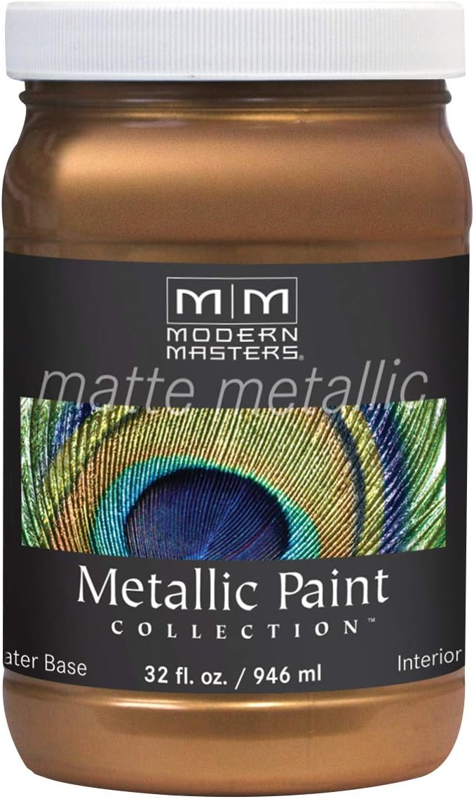 Amazon.com: Modern Masters MM204 Matte Metallic Paint, Antique Bronze