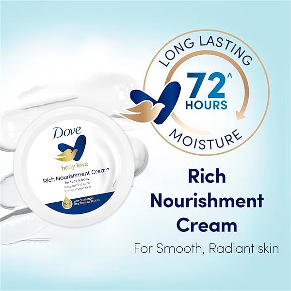 INTENSIVE NOURISHMENT CREAM BY DOVE FOR UNISEX – 5 OZ CREAM (PACK OF 3)