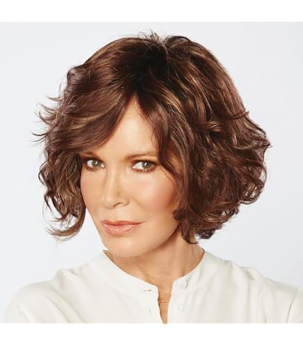 Amazon.com : Textured Fringe Bob Hairdo Color R829S+ Glazed  display picture 3