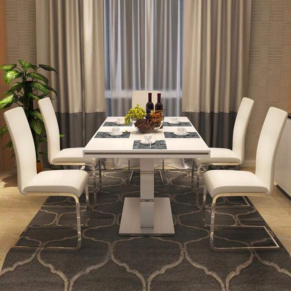 Yaheetech 2 Piezas Sillas De Comedor Sillas De Oficina Conferencia