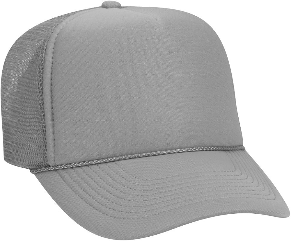 Amazon.com: Blank Plain Mesh Trucker Hat/Cap-Baseball - 5 Panel Style