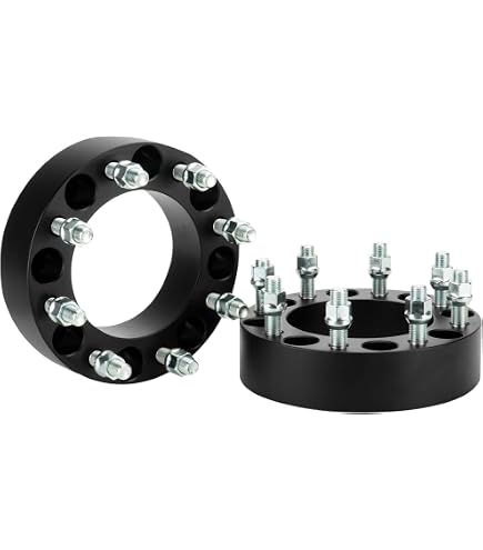 thumbnail image 2 of 1.5" Hub Centric Wheel Spacers For 2005-2025 Ford F350 Dually – 8x200, 14mm X 1.5 Studs (Pair) 2 of 4