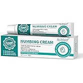 Subleef Deep Numbing Long Lasting Topical Anaesthetic 4% Lidocaine Cream for Relief Pain Itching Burning