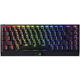 Razer BlackWidow V3 Mini HyperSpeed 65% Wireless Mechanical Gaming Keyboard: Green Mechanical Switches Tactile & Clicky - Dou