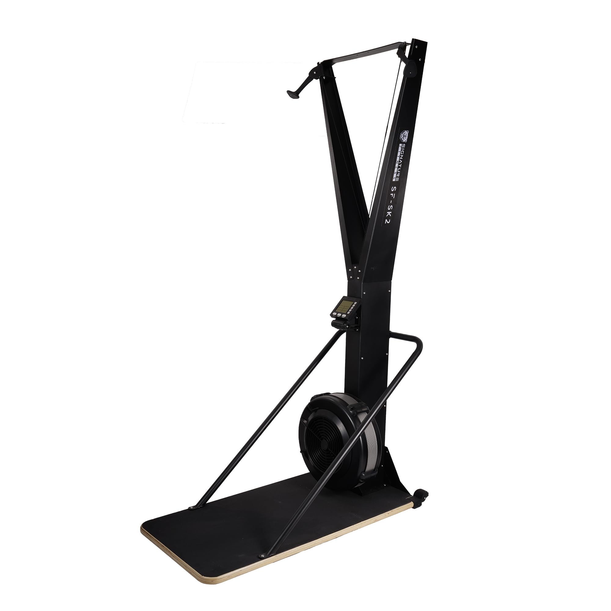 Photo 1 of ***(MISSING PARTS -SELLING AS IS)*** Indoor Wall Mounted Skiing Machine with Adjustable Wind Resistance & Digital Monitor, Space-Saving Wall Fitness Ski Exercise Machine for Cardio and Strength Training ***(SOME SCUFFS/SCRATCHES, BOX RIPPEDD/TORN)***