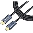 DCHAV 28V 5A USB C to USB C Cable Type C to Type C Fast Charging PD 3.1 140W 100W USBc to USBc Cord 3ft Nylon Braided for Data Transfer High Power Charge Phone Tablet Laptop Computer