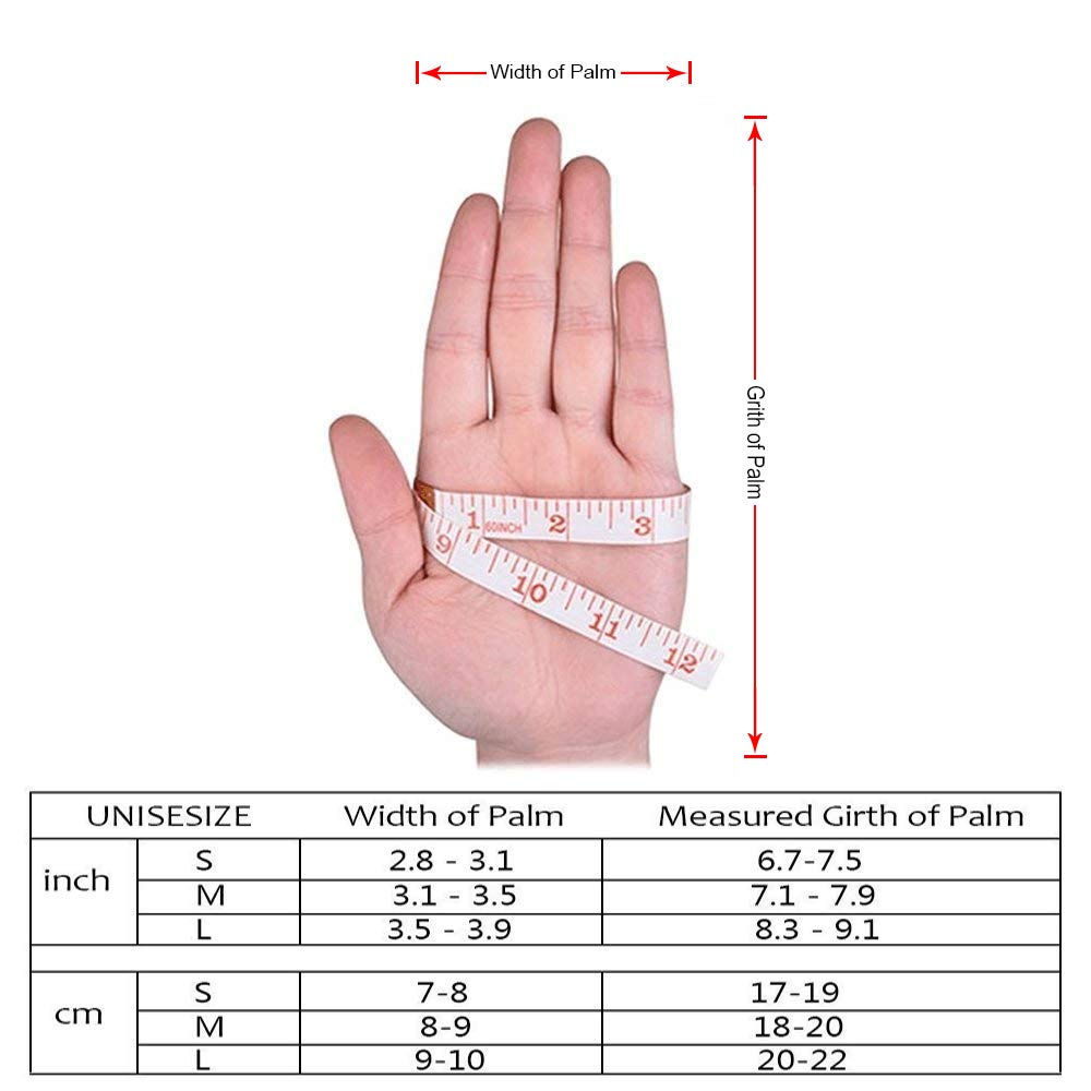 Winter Touch Gloves,FOISON Outdoor Warm Comfortable Washable Anti-skidding Gloves for Women and Men(Black-L)