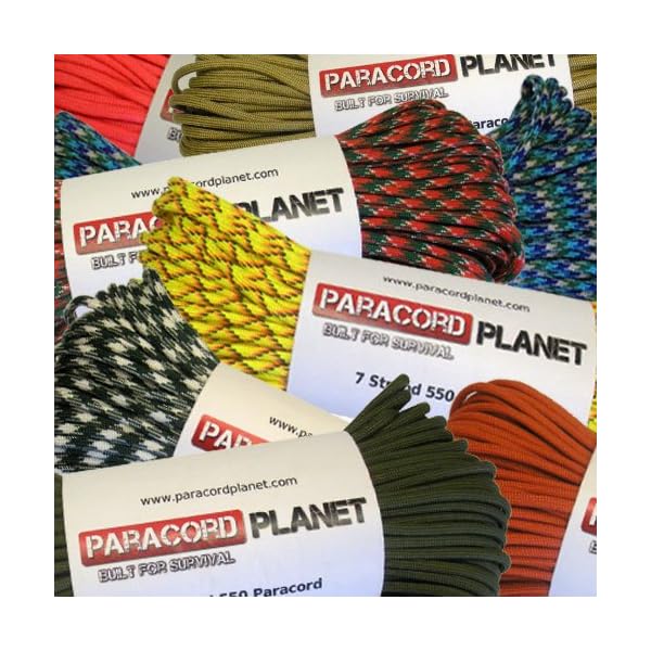 Paracord 750 LB Type IV Paracord Authentic Parachute Cord