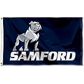 Samford Bulldogs Logo 3x5 Grommet Flag