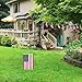 KUUQA 20 Pack Garden Flag Rubber Stoppers and Plastic Clips, Accessories for Garden Flag Poles Stand