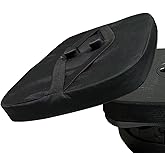 Outward Gear Seat Cushion for Square Collapsible Stool Thick Chair Pad Fits All Square Retractable Folding Stools (Cushion On